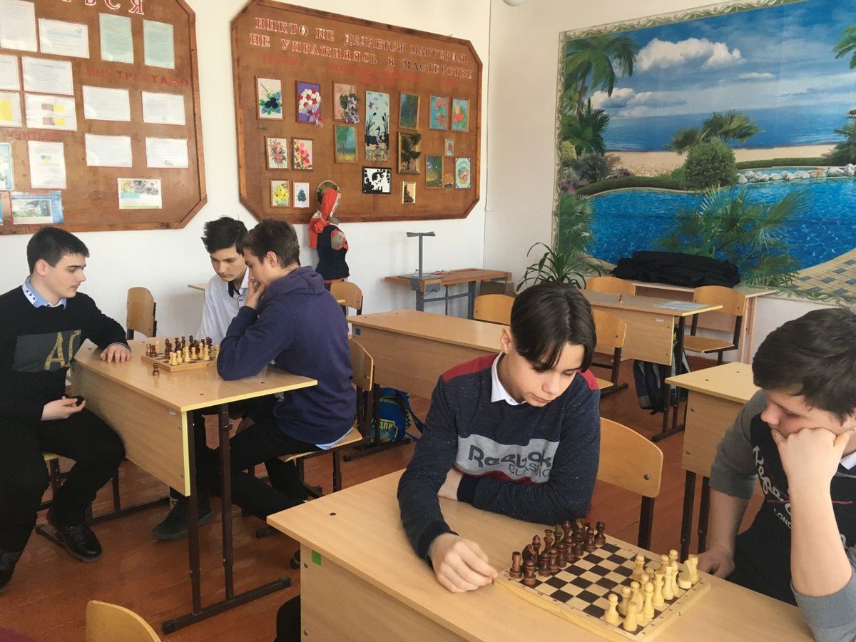 соревнование по шахматам -9кл